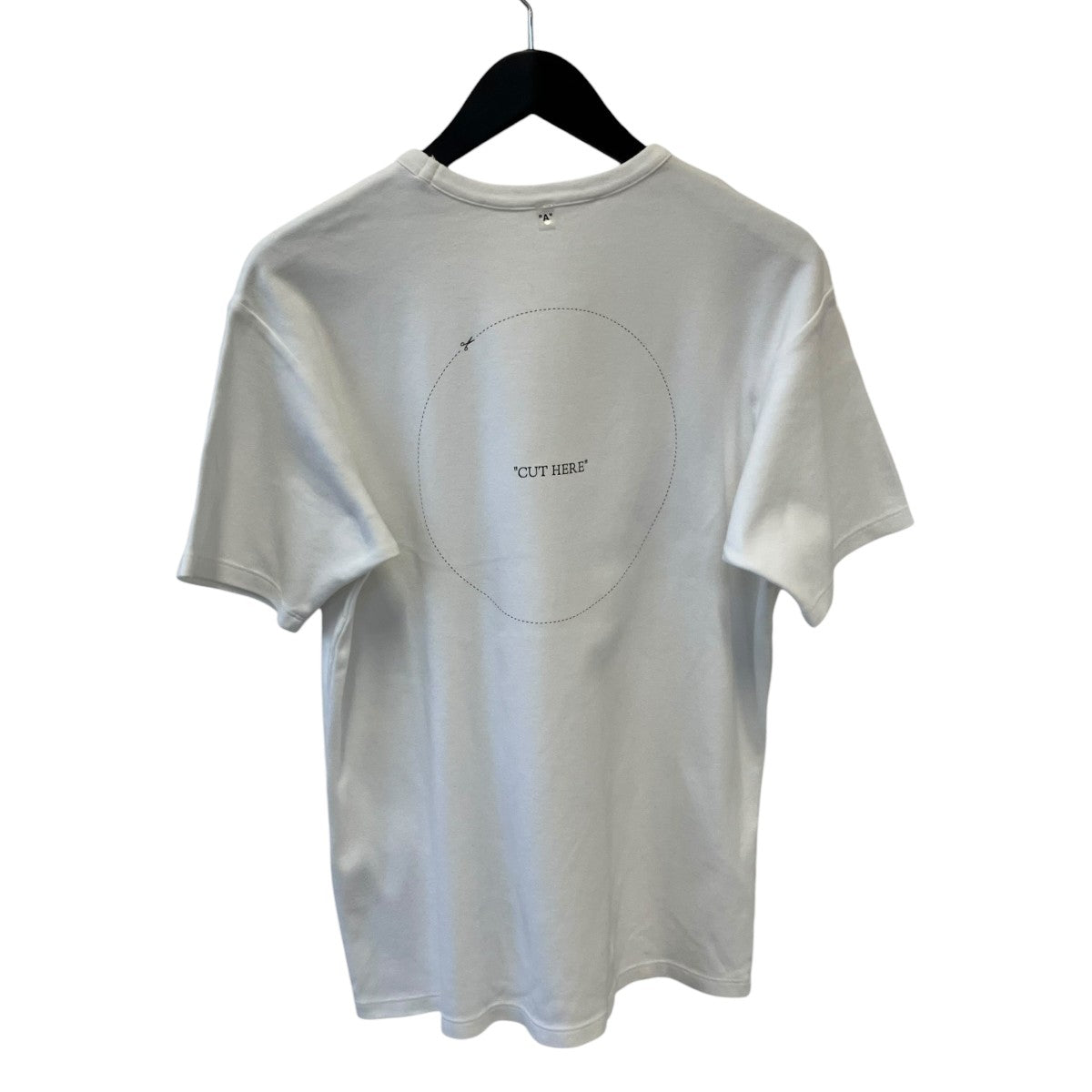 OFFWHITE カットアウト半袖TシャツOWAA078S20JER001 古着・中古-2枚目のアイテム画像