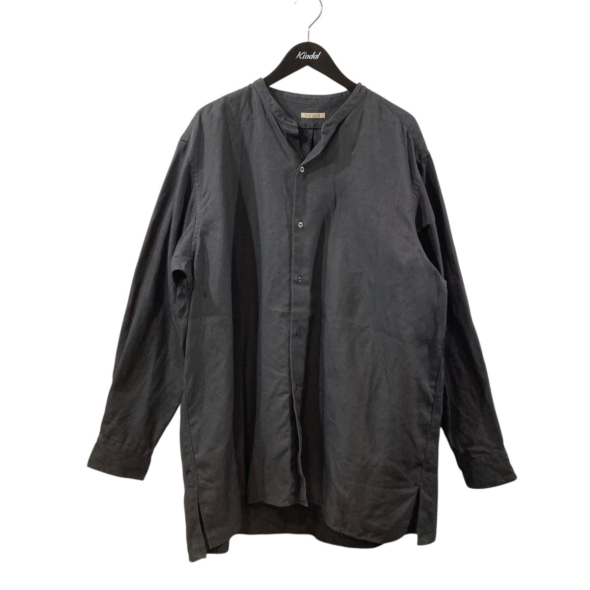 HEUGN(ユーゲン) for twelve Morris shirtバンドカラーシャツSHIRT 068