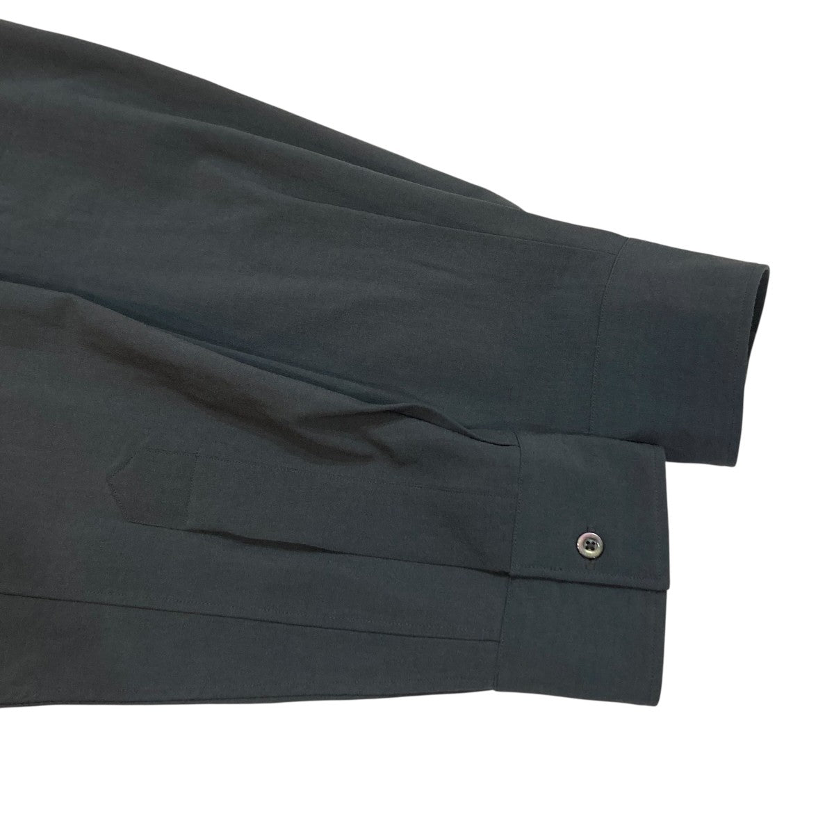 HEUGN(ユーゲン) Rob solid woolバンドカラーシャツSHIRT 051 SHIRT