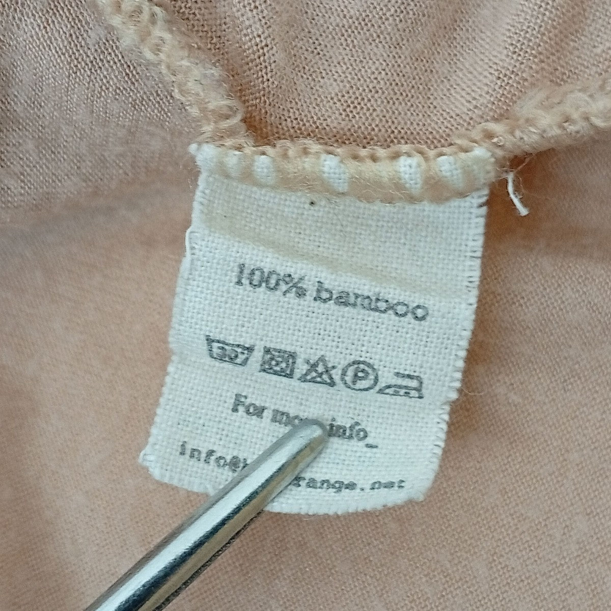 BASERANGE bamboo tshirts半袖カットソー 古着・中古-3枚目のアイテム画像