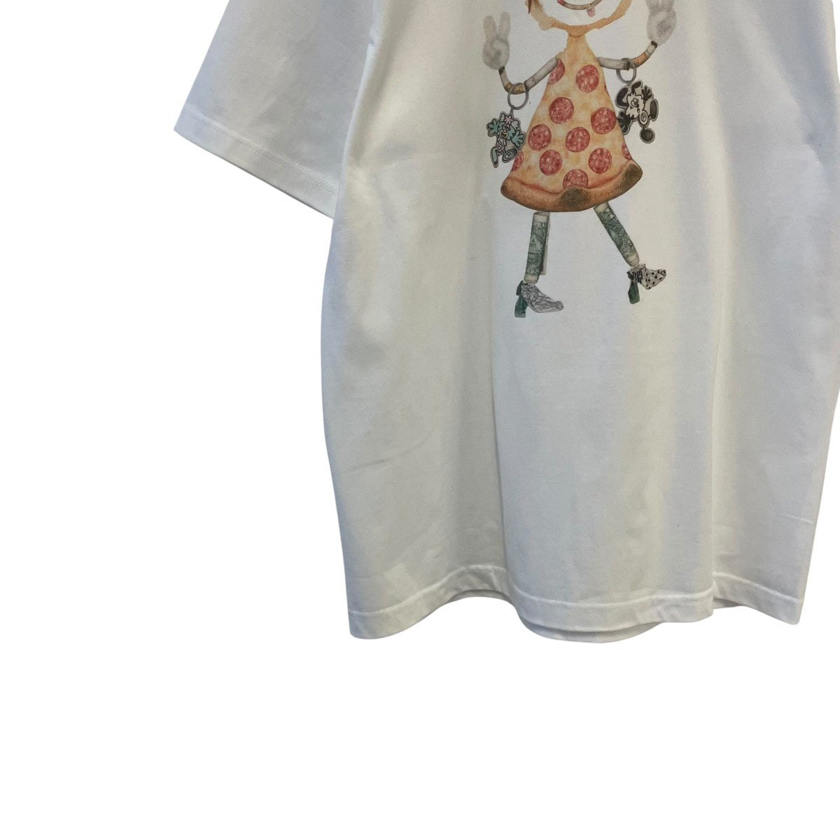 GIRLS DON’T CRY AUREL SCHMIDT Henry’s PIZZA TEETシャツ 古着・中古-4枚目のアイテム画像