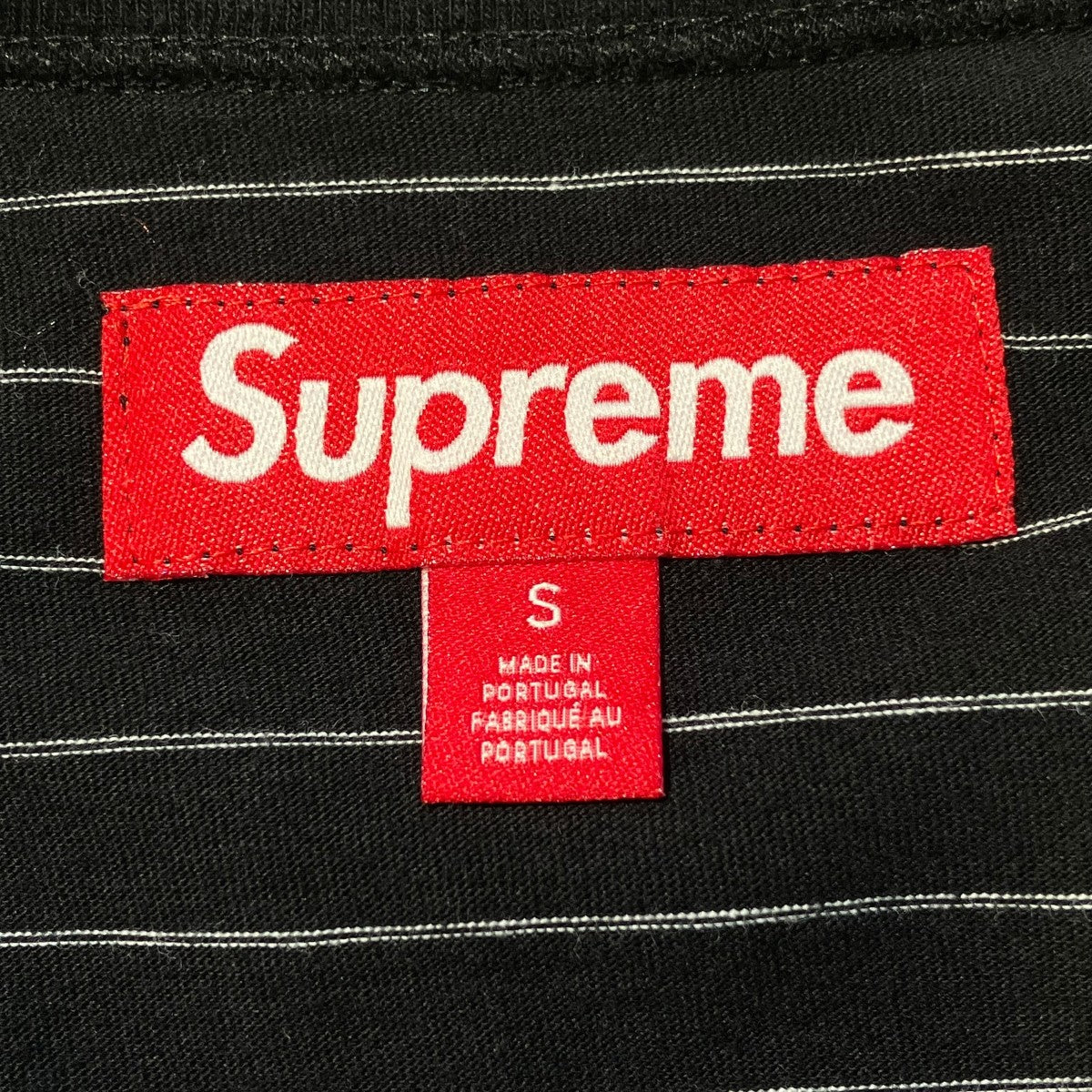 Supreme 25SSBubble S S TopボーダーTシャツ 古着・中古-5枚目のアイテム画像
