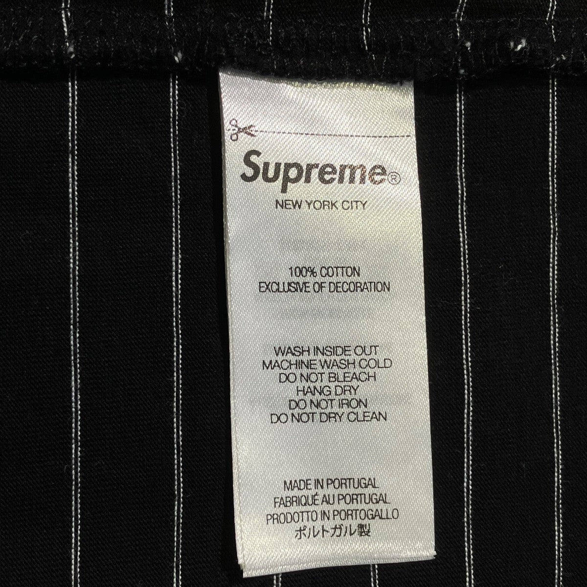 Supreme 25SSBubble S S TopボーダーTシャツ 古着・中古-6枚目のアイテム画像