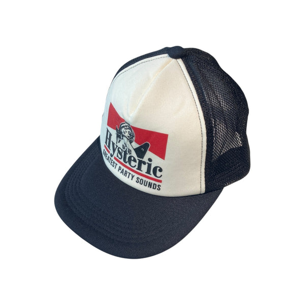 美品‼️ HYSTERIC GLAMOUR ロゴキャップ Hysteric Glamour(ヒステリックグラマー) GUITAR GIRLメッシュキャップ