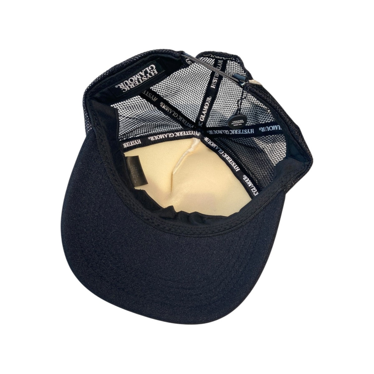 美品‼️ HYSTERIC GLAMOUR ロゴキャップ Hysteric Glamour(ヒステリックグラマー) GUITAR GIRLメッシュキャップ