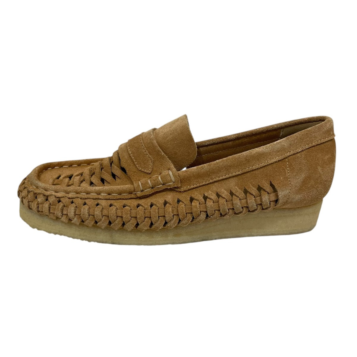 スウェードメッシュローファー Wallabee Loafer Weave ワラビーローファー ウィーブ 26180623