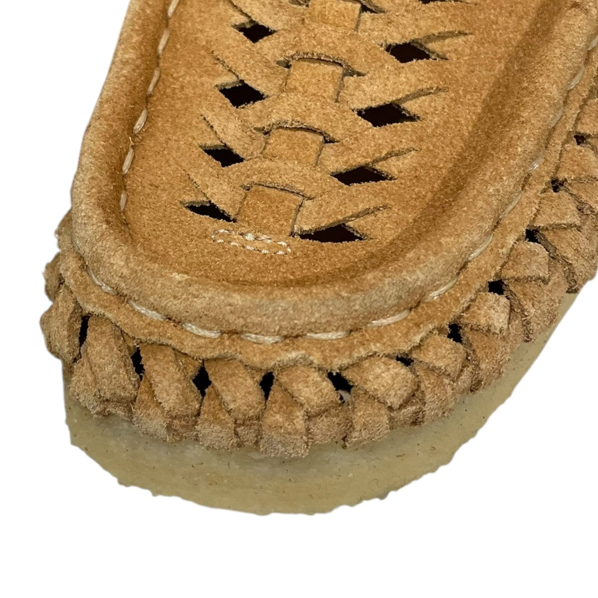 スウェードメッシュローファー Wallabee Loafer Weave ワラビーローファー ウィーブ 26180623