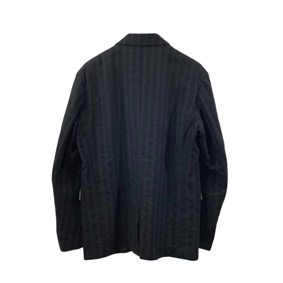 Notched Lapel Sack Coat Dobby Stripeストライプジャケット