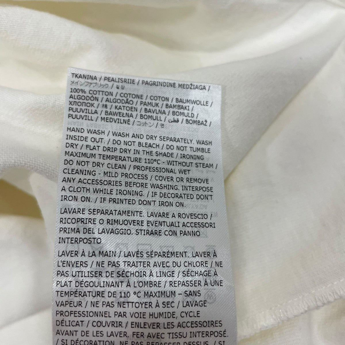 JIL SANDER TシャツJ21GC0001 古着・中古-7枚目のアイテム画像