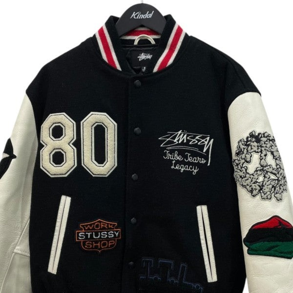 OUR LEGACY×stussy×Denim Tears TTL Varsity Jacketスタジャン315288