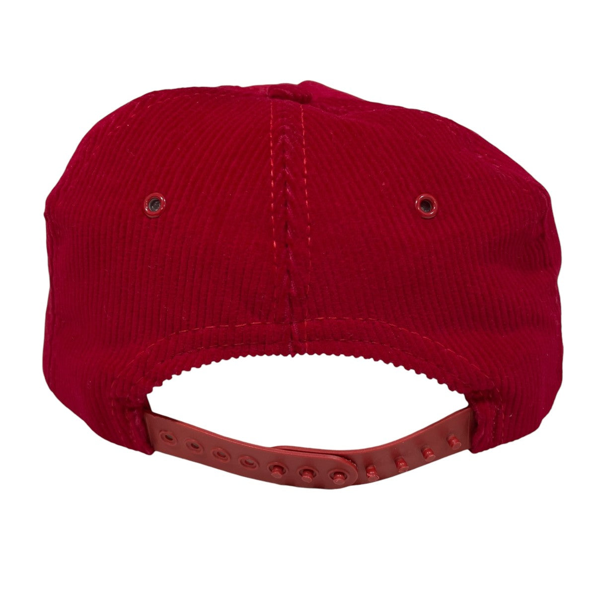 Marlboro(マルボロ) ロゴ刺繍コーデュロイキャップ レッド｜【公式