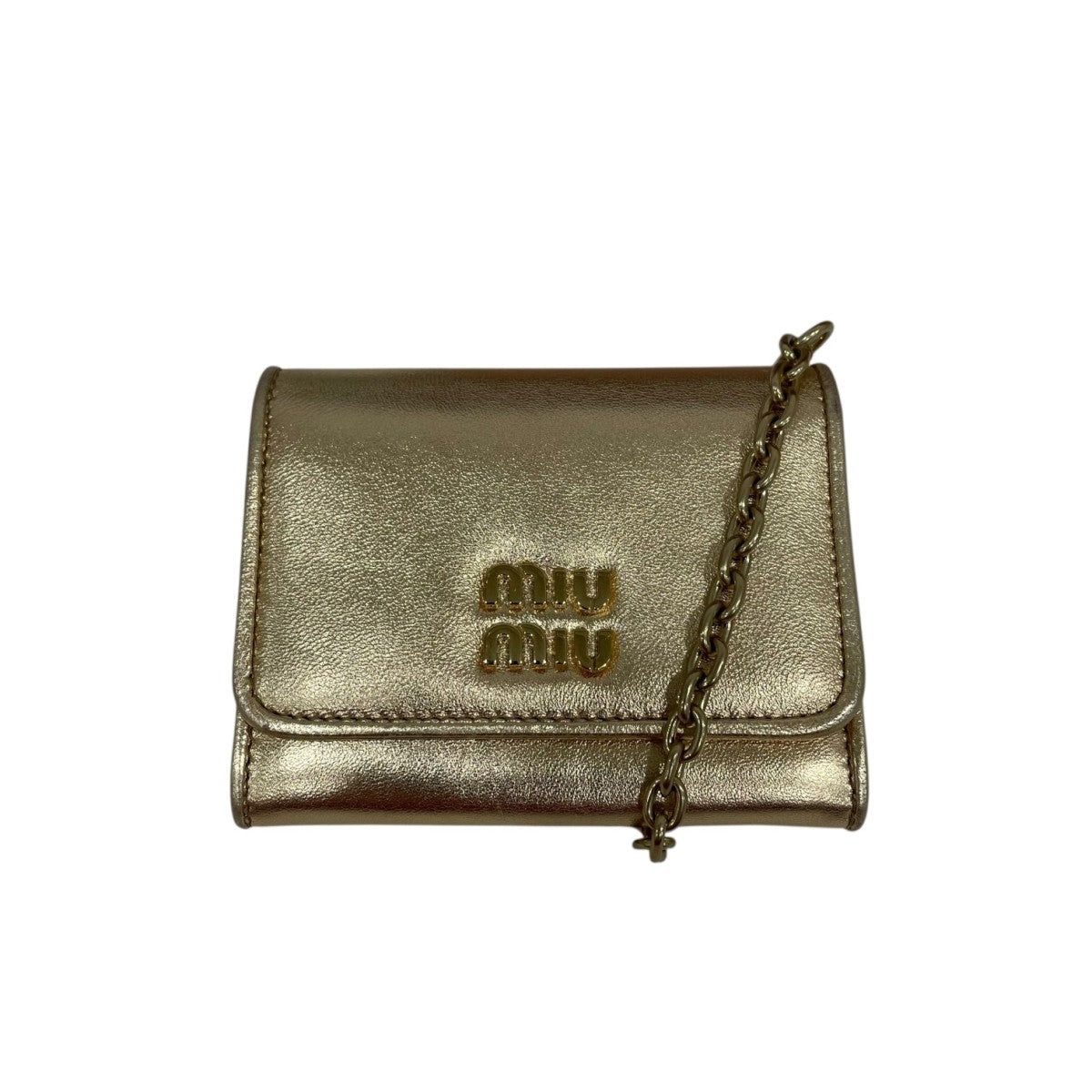 MIU MIU ショルダーウォレット 古着・中古-1枚目のアイテム画像