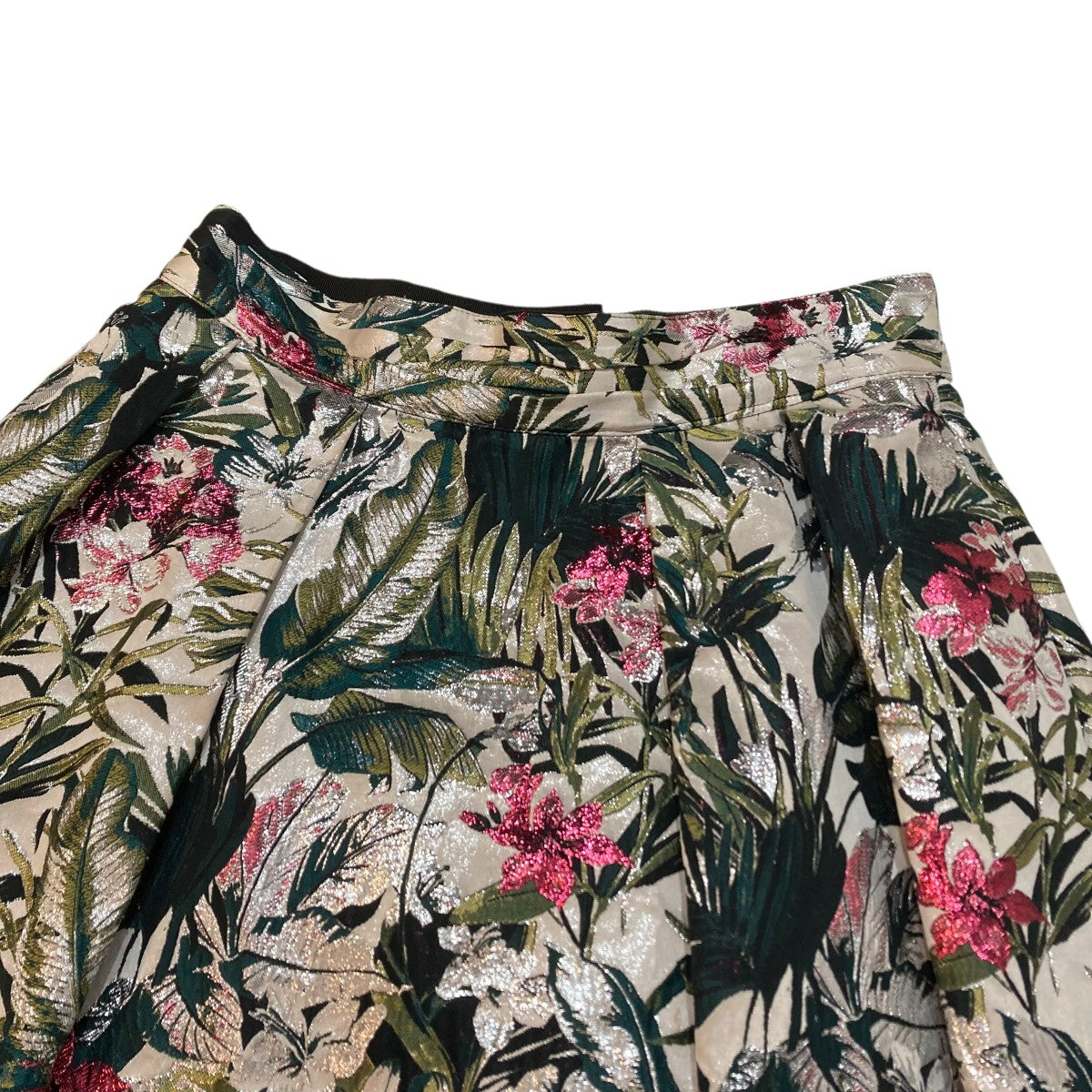 花柄ロングスカートAS1817GRPK