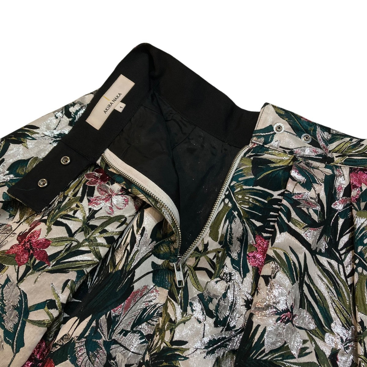 花柄ロングスカートAS1817GRPK