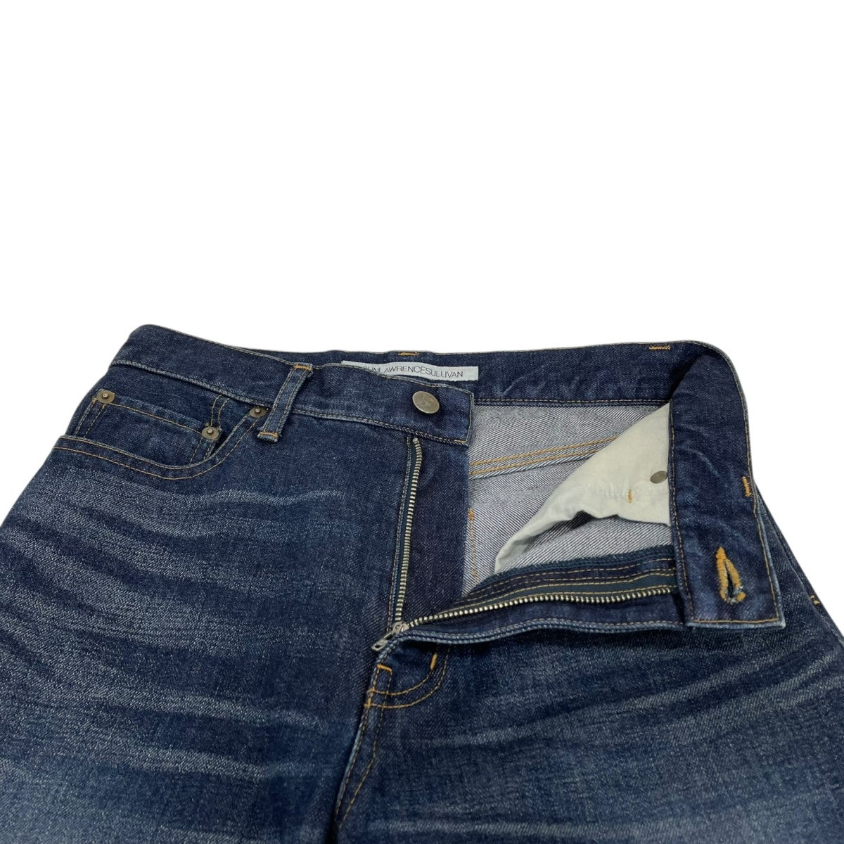 WASHED DENIM LAYERED デニムパンツ2C024-0320-50