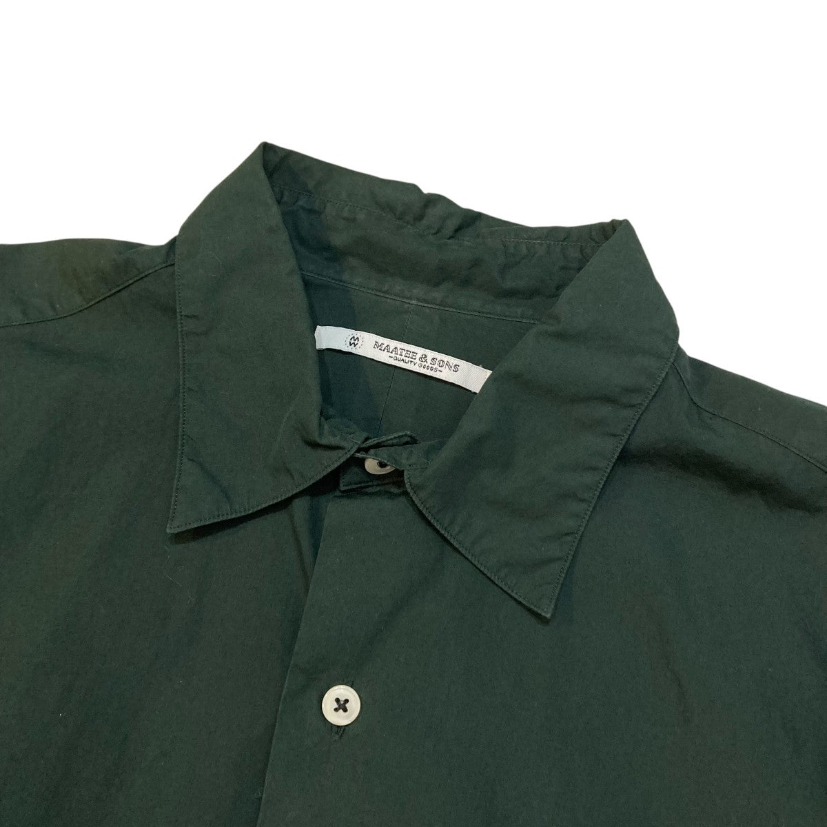 MAATEE＆SONS REGULAR COLLAR ELIZABETH長袖シャツMT2303-0601D 古着・中古-3枚目のアイテム画像