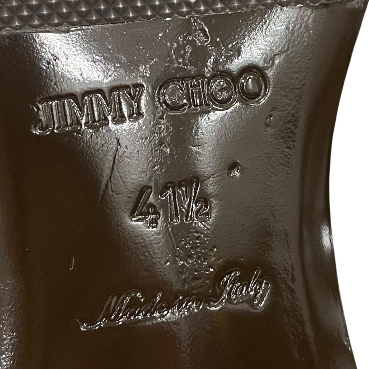 JIMMY CHOO カモフラ柄シューズ131SLOANE 古着・中古-8枚目のアイテム画像