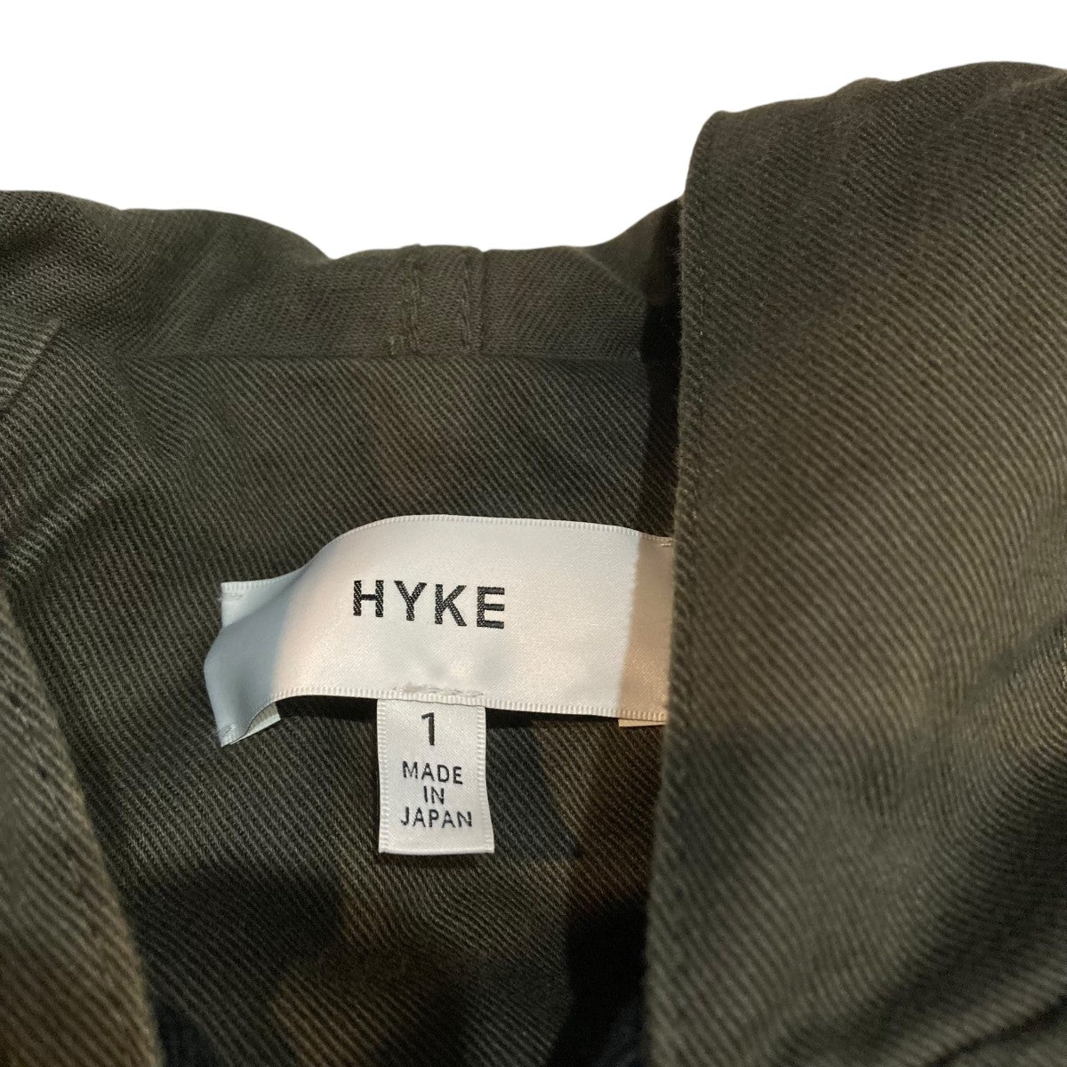 HYKE(ハイク) COTTON DECK PARKA COATフーデッドコート201-17236 201