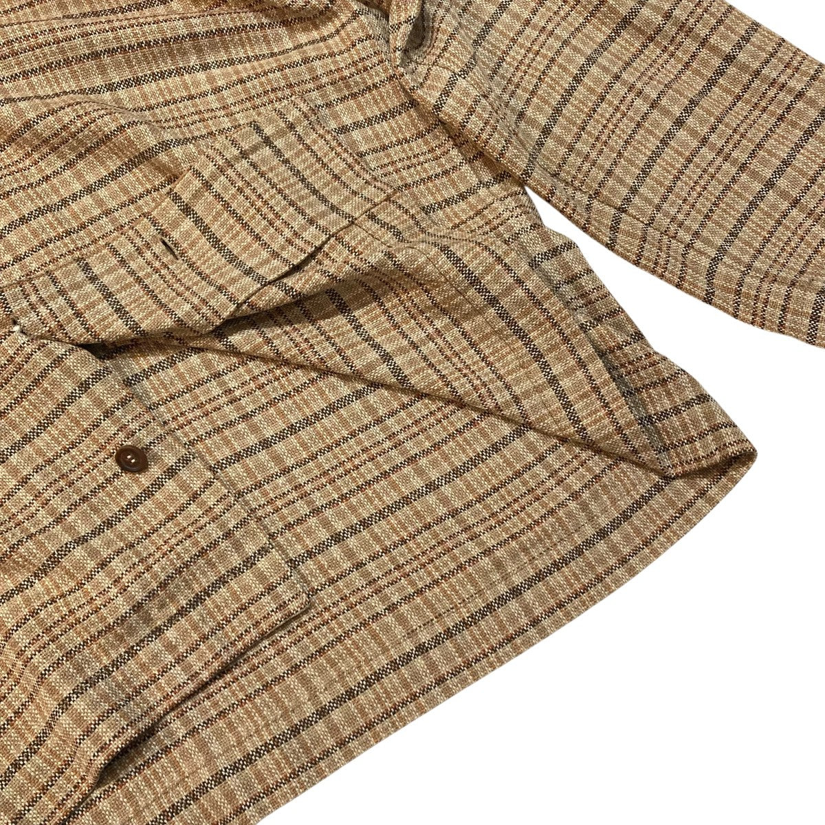 AURALEE(オーラリー) SILK SUMMER TWEED BLOUSONシャツジャケット