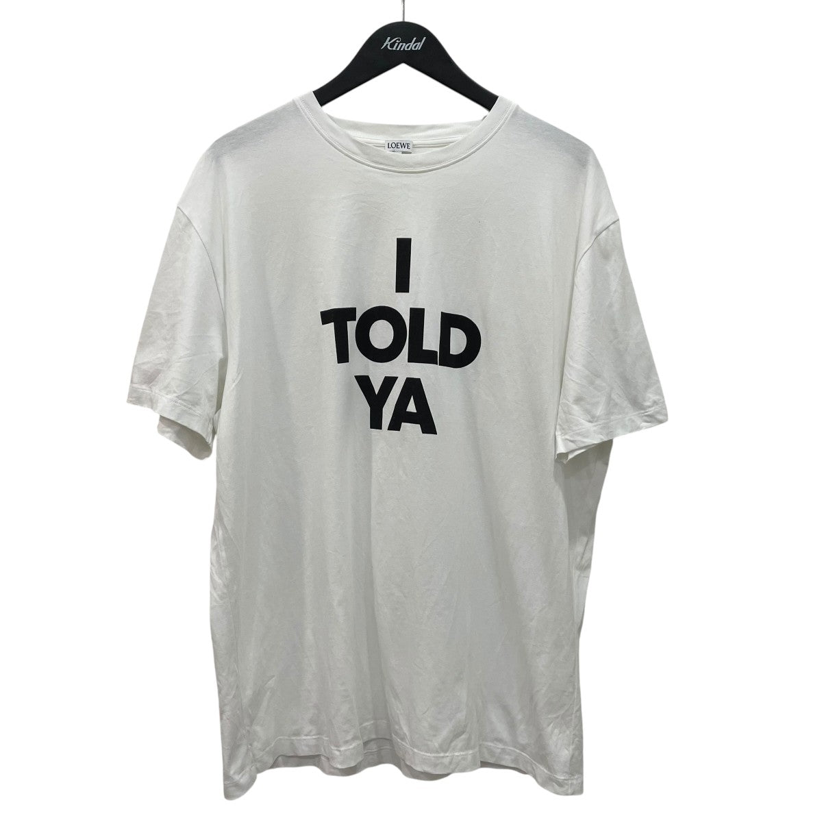 LOEWE Relaxed fit T-shirt in cotton半袖ＴシャツH526Y22XB6 古着・中古-1枚目のアイテム画像