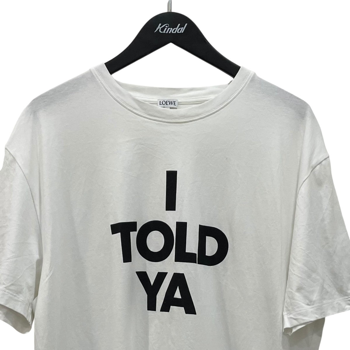 LOEWE Relaxed fit T-shirt in cotton半袖ＴシャツH526Y22XB6 古着・中古-2枚目のアイテム画像