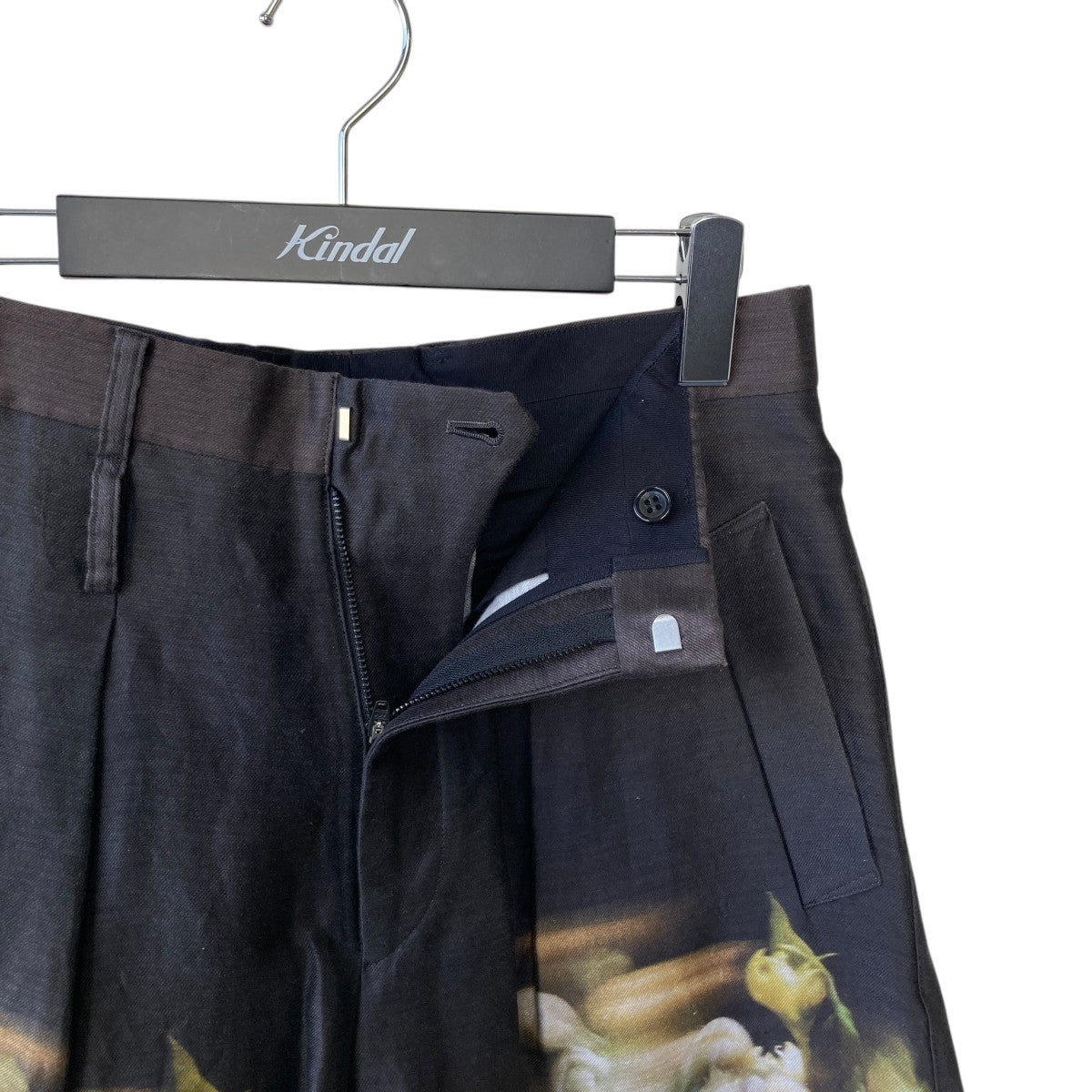 TAAKK(ターク) フラワーワイドトラウザーズタックパンツTA22SS-PT109