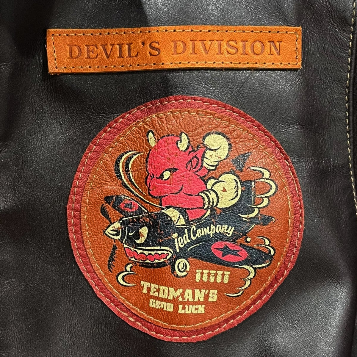 Tedman's A-2 レザージャケット 42 TEDMAN(テッドマン) レザージャケット A-2フライトジャケット ブラック