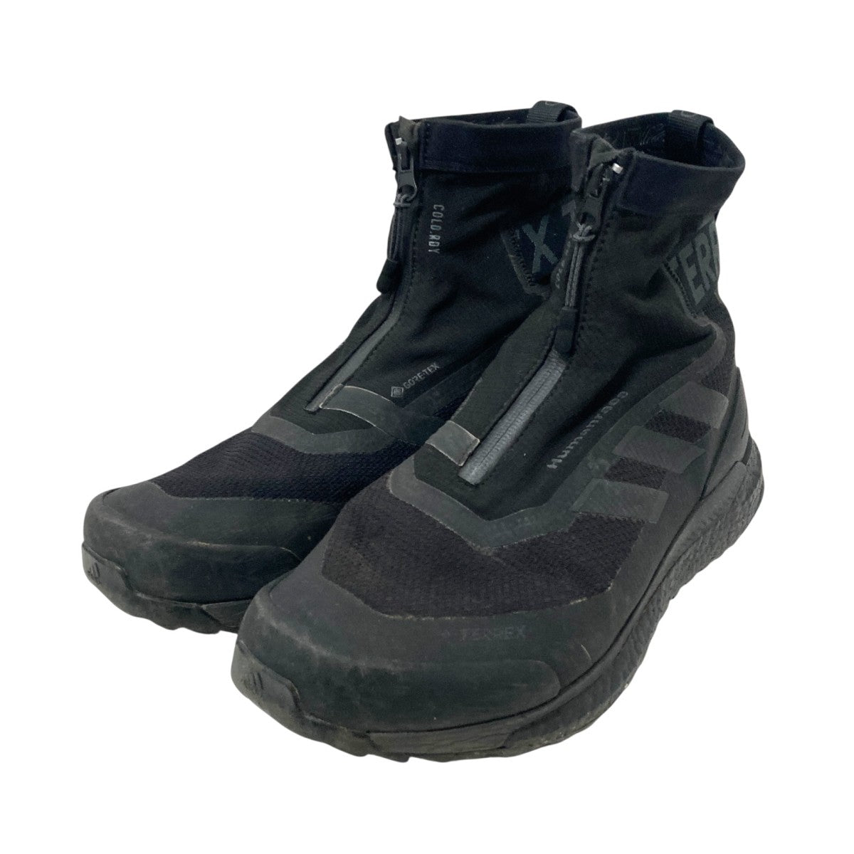 adidas Pharrell Williams Triple Black PackハイカットスニーカーGZ9820 古着・中古-1枚目のアイテム画像