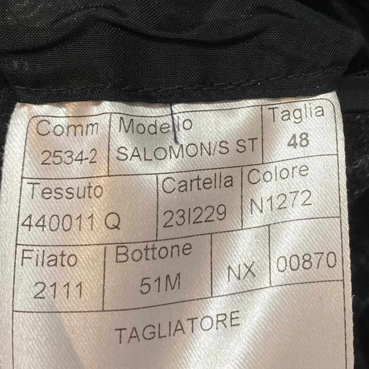 SALOMON S STステンカラーコート