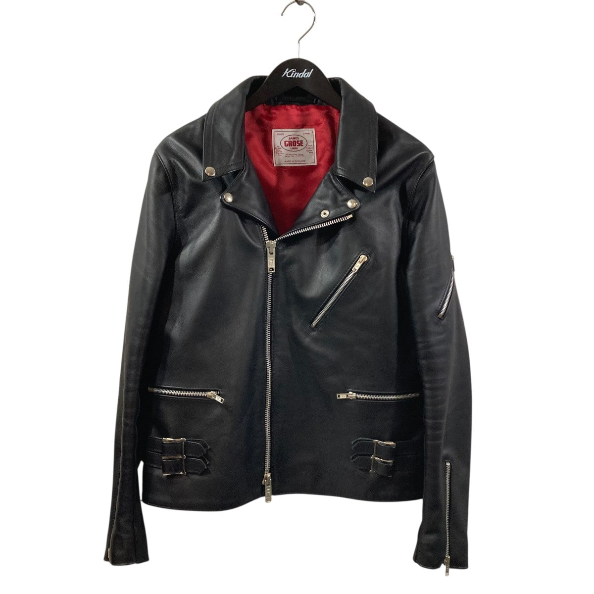 JAMES GROSE MANILA 38 ジェームススグロース JAMES GROSE（ジェームスグロース） 革ジャン ライダース JAMES GROSE