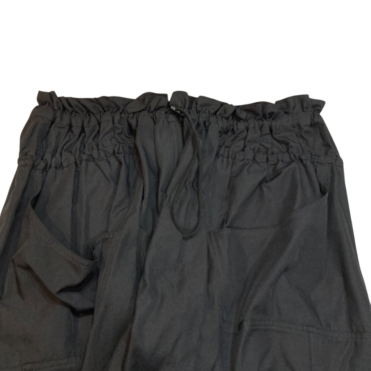 JUN MIKAMI ジュンミカミ ヴァリアブルパンツ ブラック JUN MIKAMI JUN MIKAMI / ジュンミカミ ： ヴァリアブルショーツ