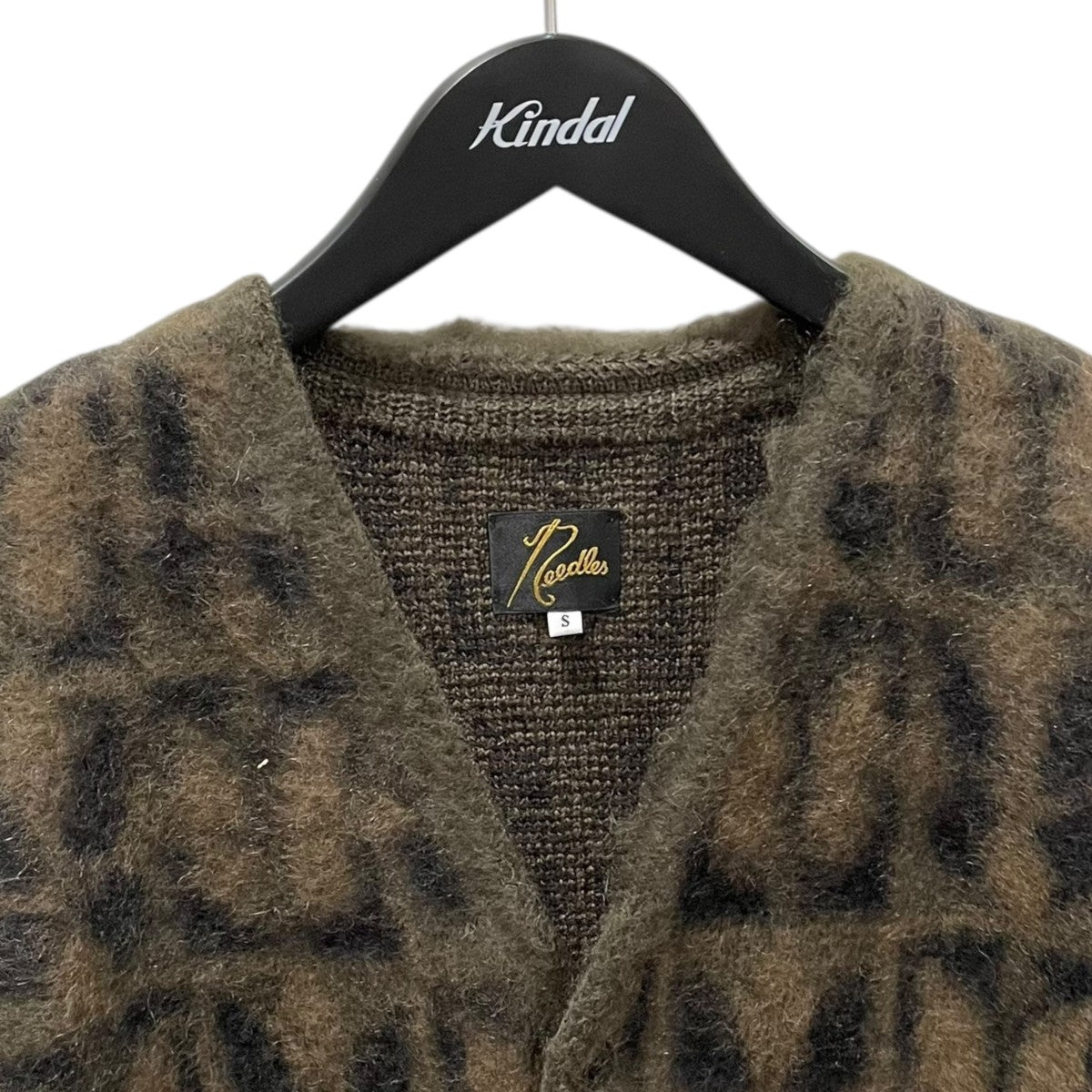 Needles(ニードルズ) 23AW Vネックニットカーディガン Mohair Cardigan