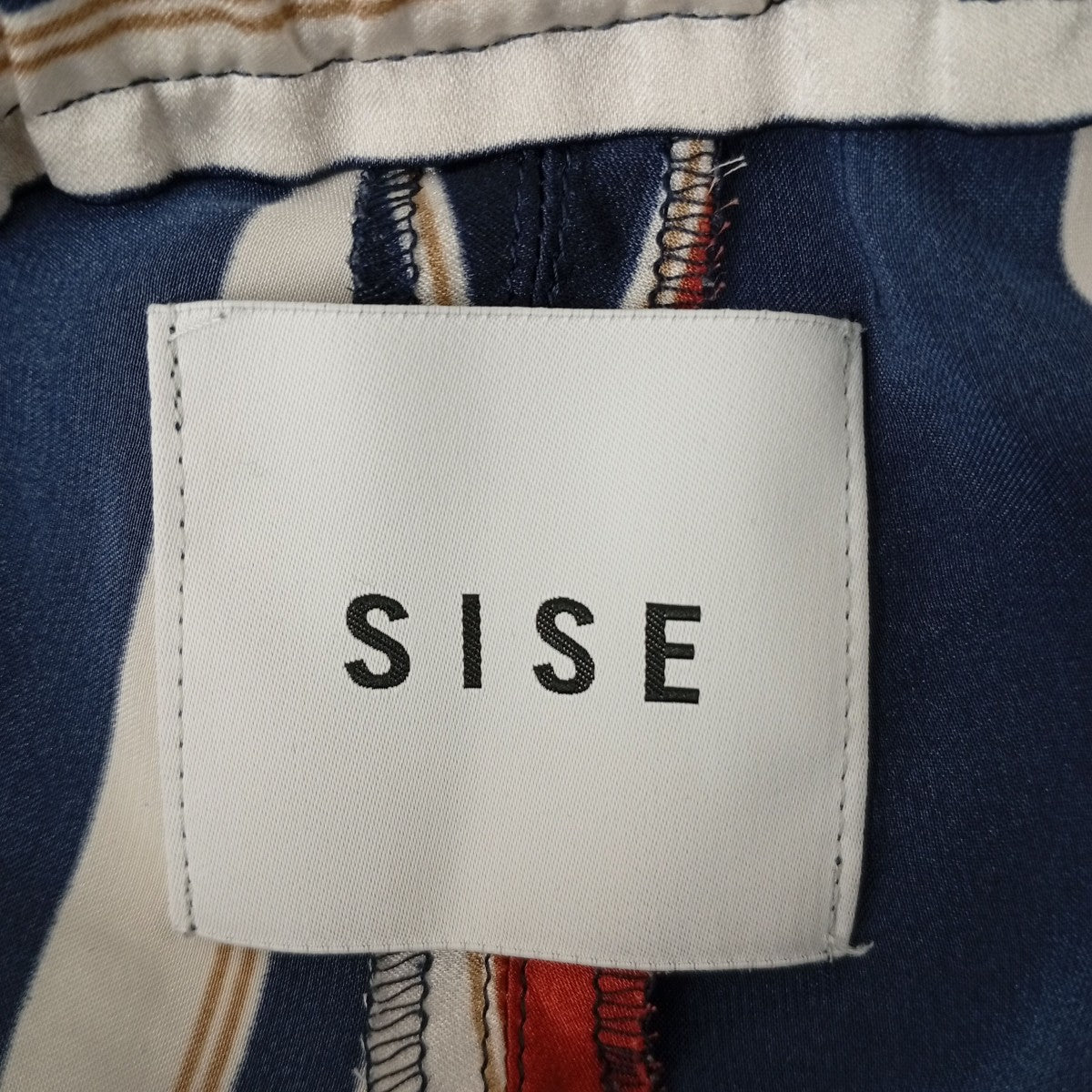 Sise ストライプハーフパンツ18SS-PT-10 古着・中古-4枚目のアイテム画像
