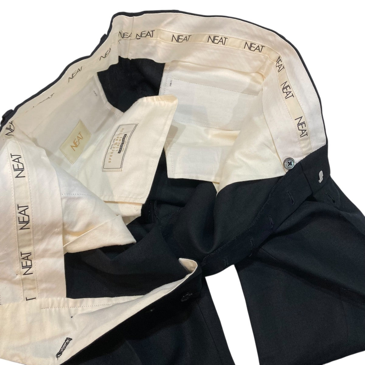 NEAT タックリネンパンツ 古着・中古-6枚目のアイテム画像