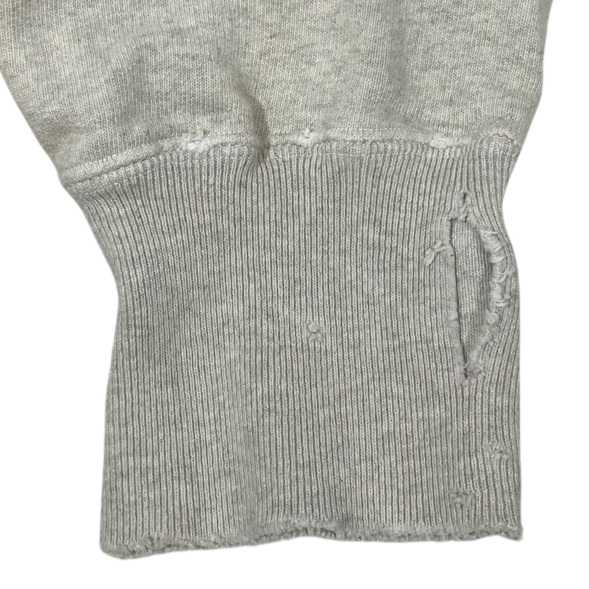 24SS 加工スウェットトレーナー CRASH SWEAT SHIRT クラッシュスウェットシャツ ANC-CT43