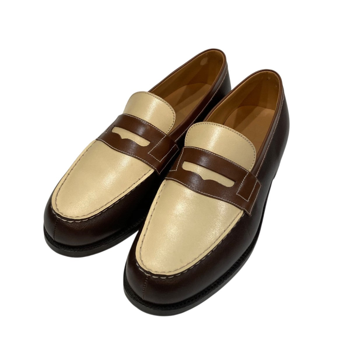 バイカラーシグネチャー コインローファー 344314-1