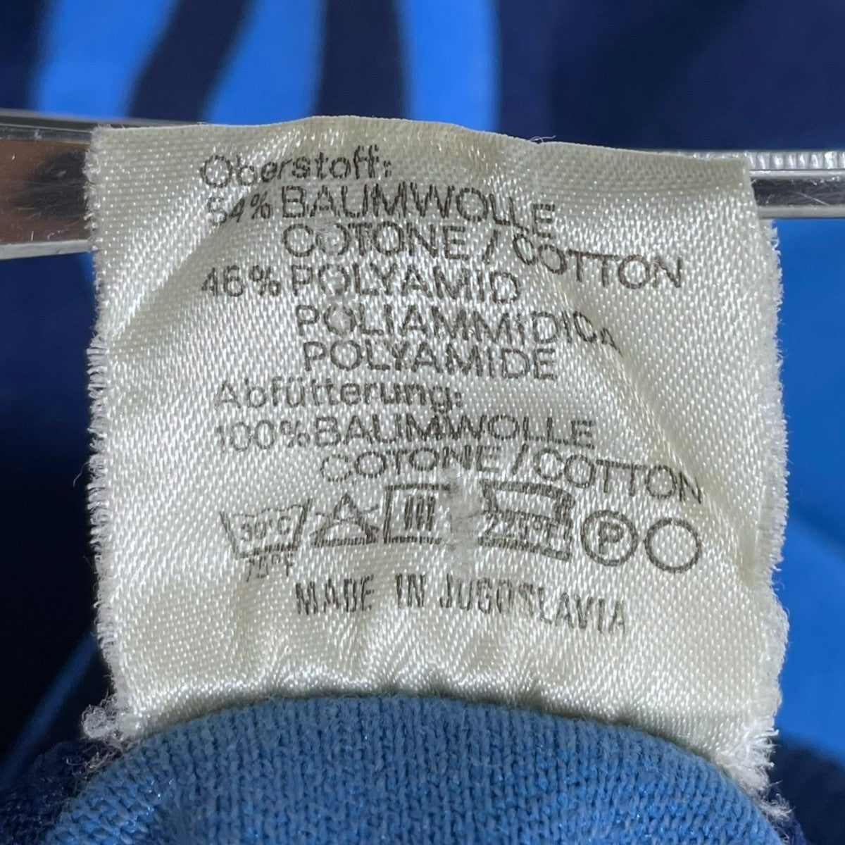 トラックジャケット 万国旗タグ