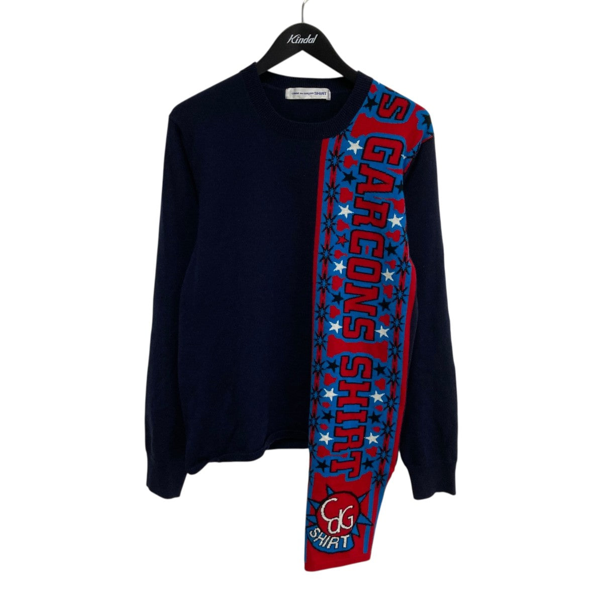 COMME des GARCONS SHIRT 薄地ニット 古着・中古-1枚目のアイテム画像