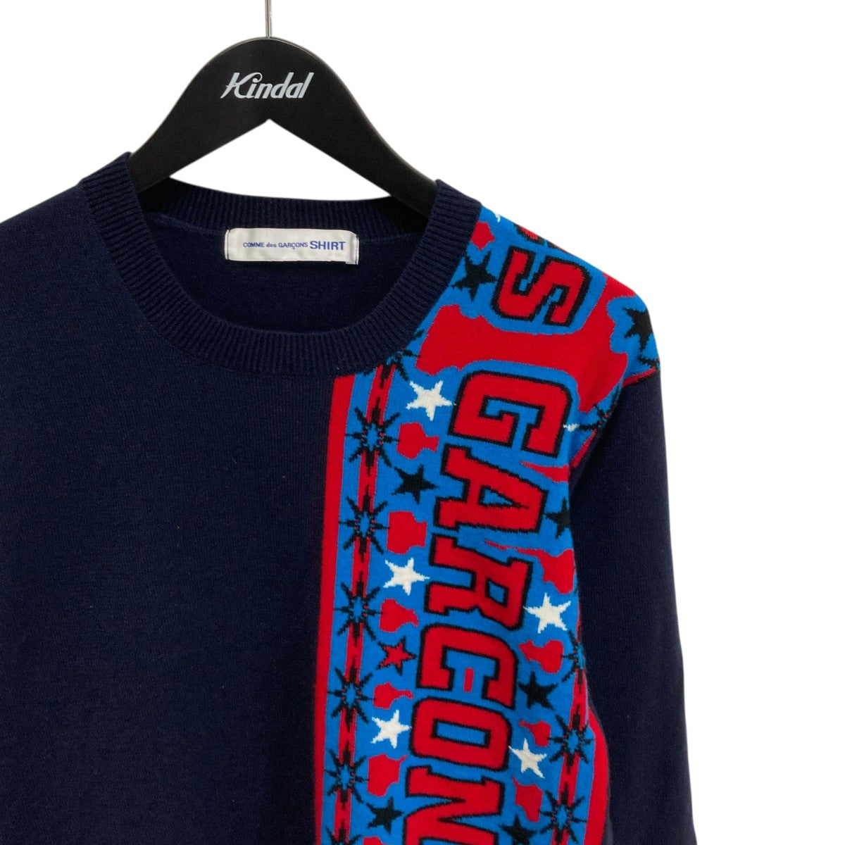 COMME des GARCONS SHIRT 薄地ニット 古着・中古-3枚目のアイテム画像