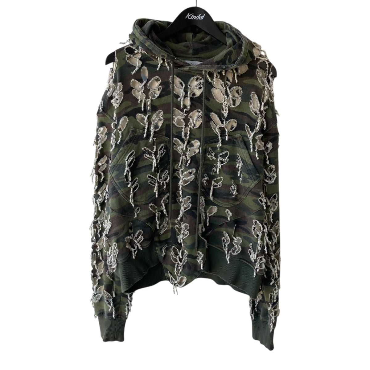 SLASHED HOODIEパーカー