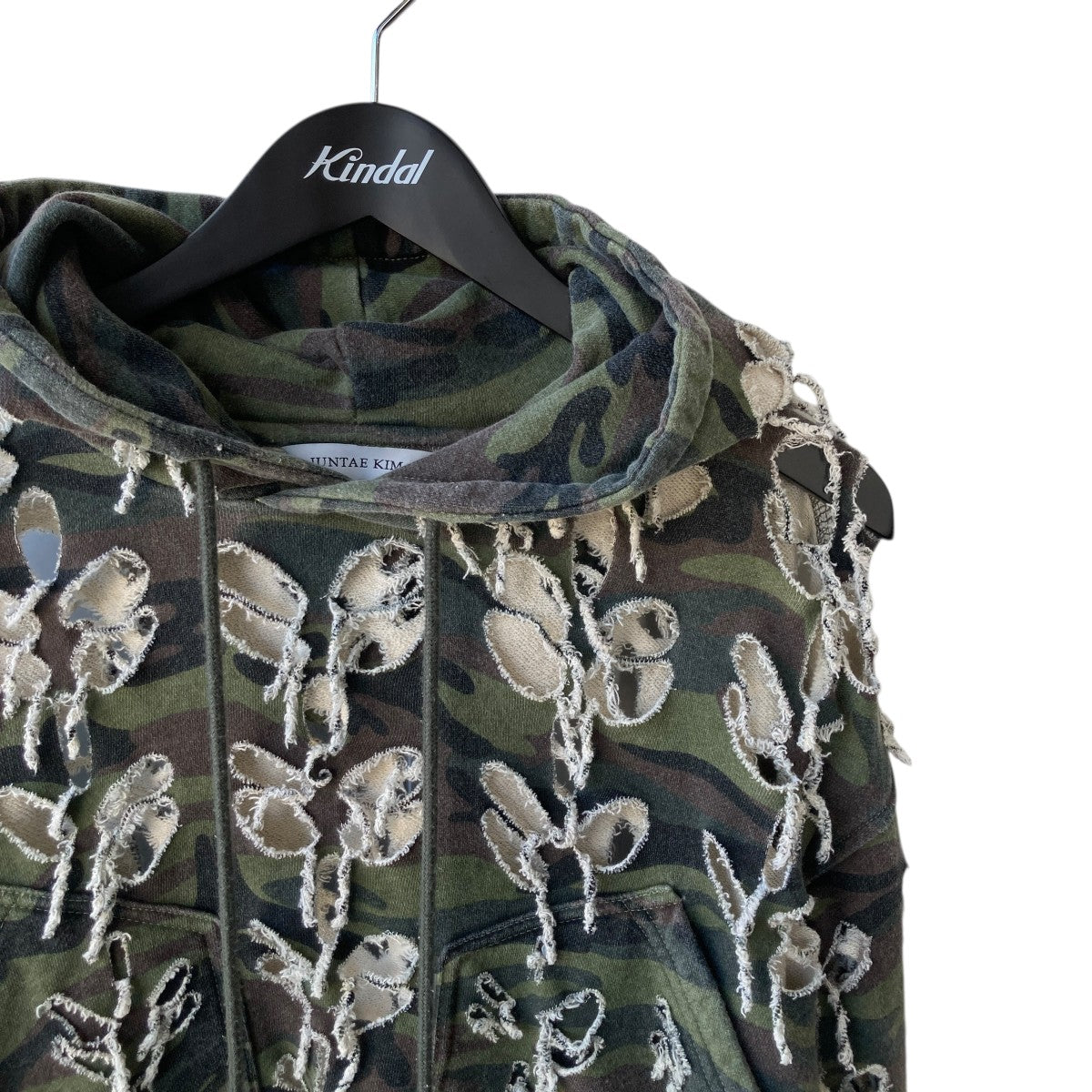 SLASHED HOODIEパーカー