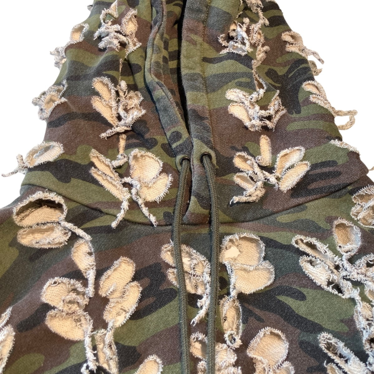 SLASHED HOODIEパーカー