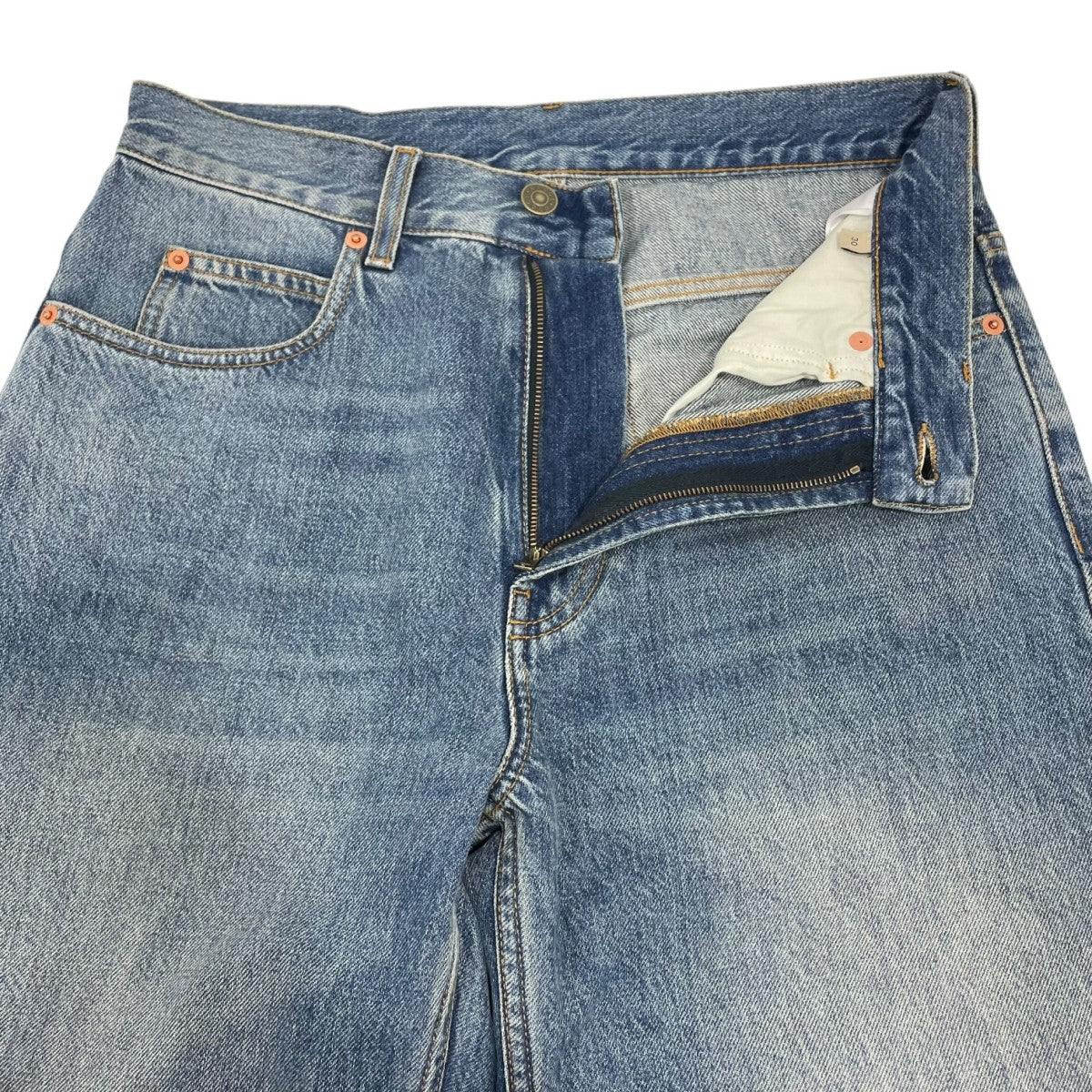 ストーンウォッシュフレアデニムパンツデニムパンツ731507