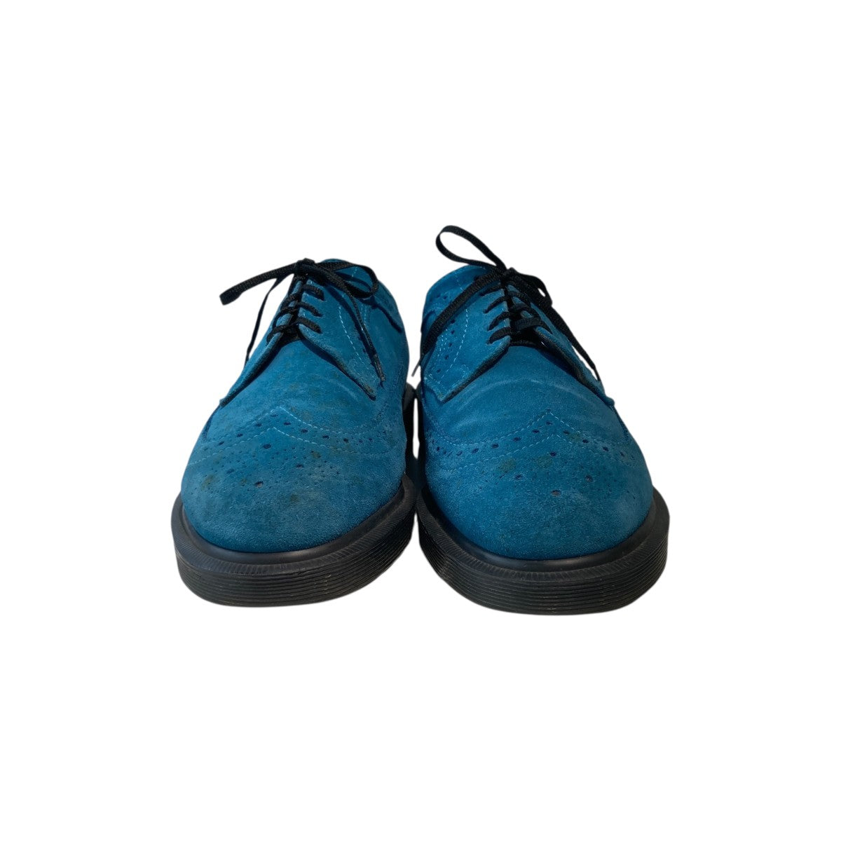 Dr．Martens(ドクターマーチン) ウイングチップレザーシューズ ブルー