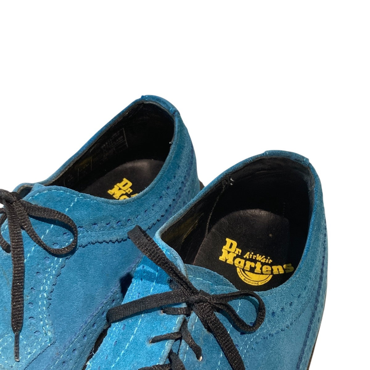 Dr．Martens(ドクターマーチン) ウイングチップレザーシューズ ブルー