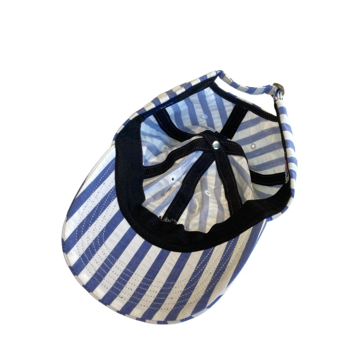 6panelストライプキャップ