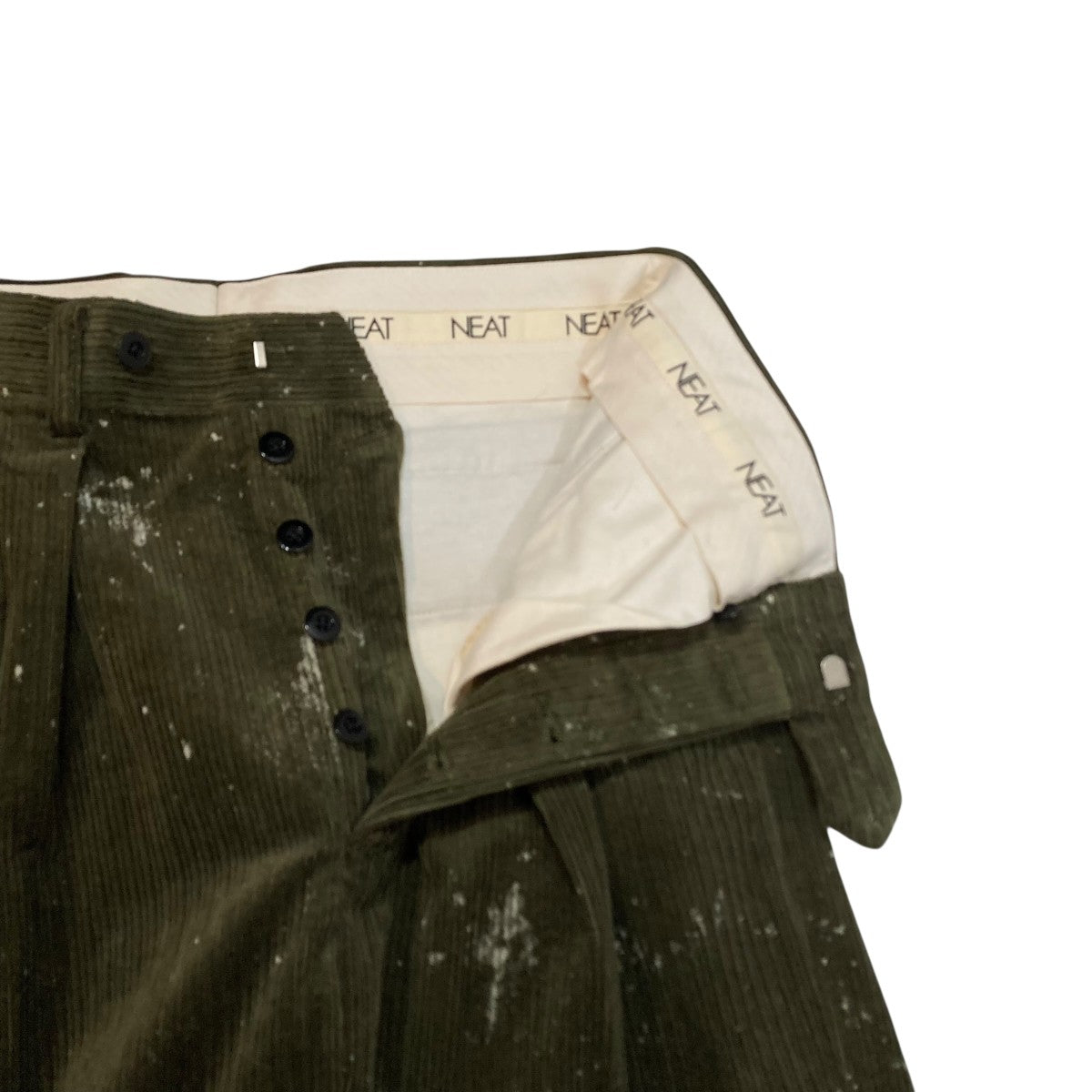 NEAT ペイントコードュロイ PONTOGLIO パンツ 古着・中古-3枚目のアイテム画像