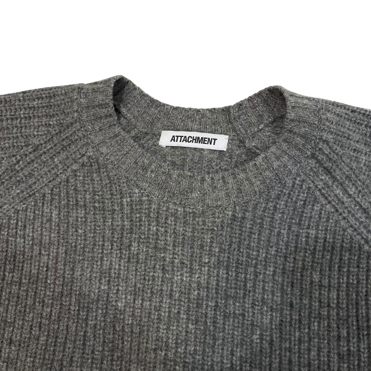 BRITISH WO KNIT CREWNECK PULLOVERクルーネックニットAK42-067