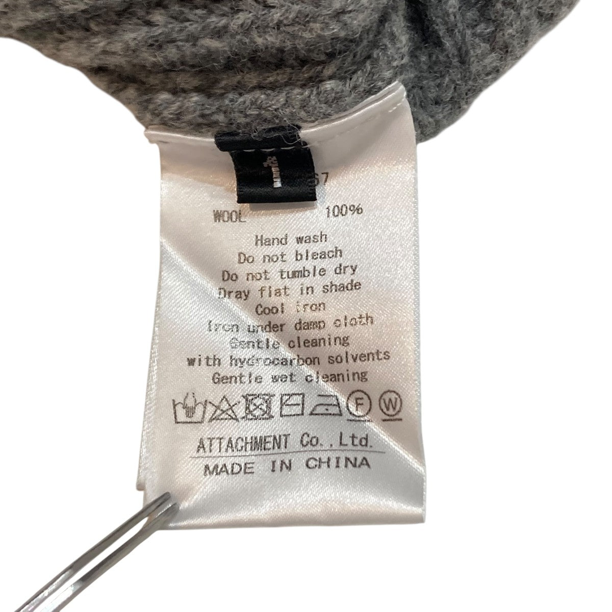 BRITISH WO KNIT CREWNECK PULLOVERクルーネックニットAK42-067