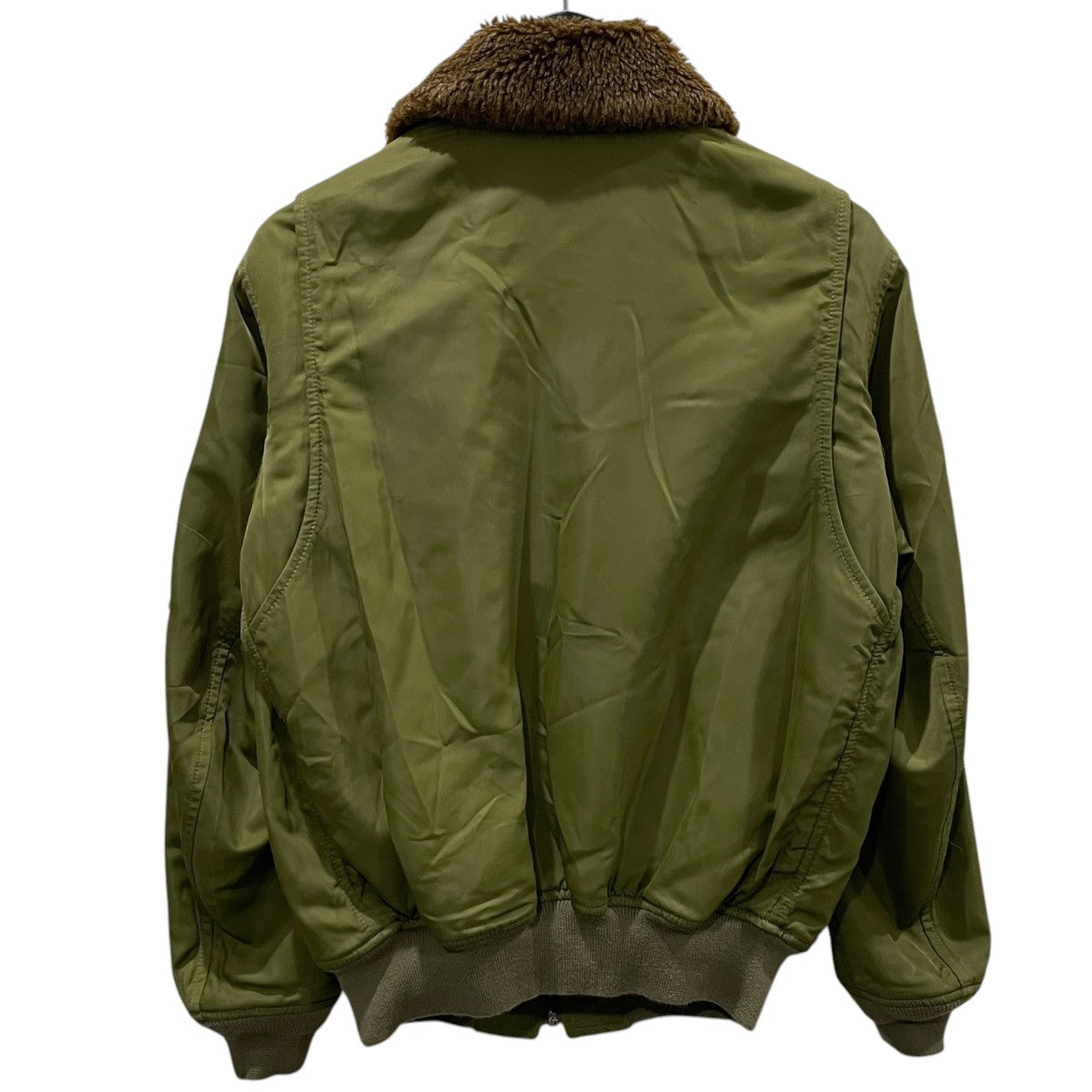 RRL ジップアップジャケット Twill Flight Jacket ツイルフライトジャケット 782857968001 古着・中古-2枚目のアイテム画像